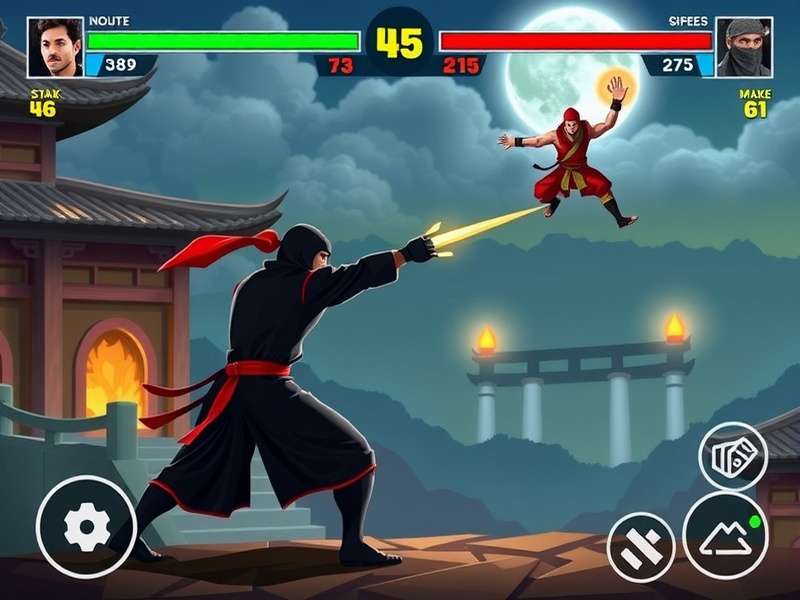 Indian Ninja Showdown gameplay screenshot
